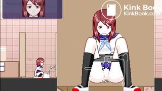 I look in the restroom(front)