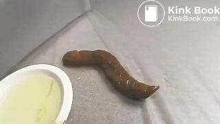 Jap neauty eating her own shit