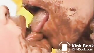 Asian women having scat fun.