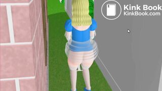 JAPANESE POOPING GIRL ANIMATION - video 2