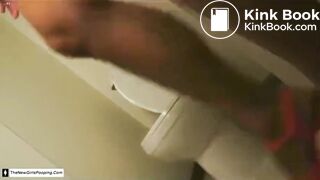 Girl pooping on the toilet - video 16