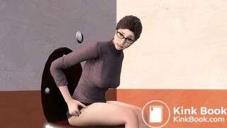 Toilet t0rture giantess