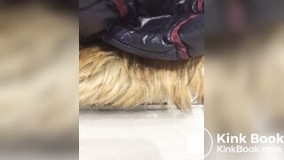 Loud poop on restaurant spycam