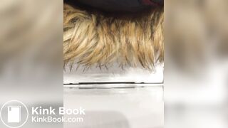 Loud poop on restaurant spycam