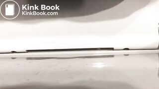 Public toilet pooping - video 2