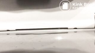 Public toilet pooping - video 2