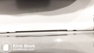 Public toilet pooping - video 2