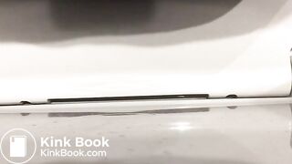 Public toilet pooping - video 2