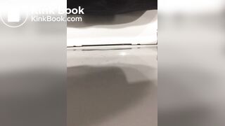 Public toilet pooping - video 2