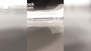 Public toilet pooping - video 2