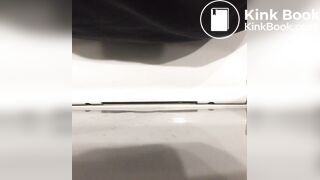 Public toilet pooping - video 2