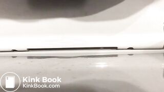 Public toilet pooping - video 2