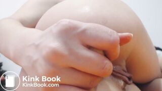 Cute Girl - Banana in ass