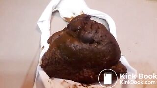 Blonde panty poop - video 3