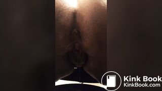 Ebony BBW Urgent shit at concert