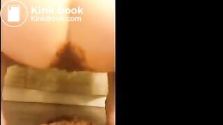 Milf Pooping in old panties for us