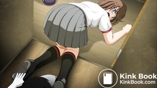 Japanese pooping girl animation - video 9
