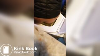 Ebony poop - video 17