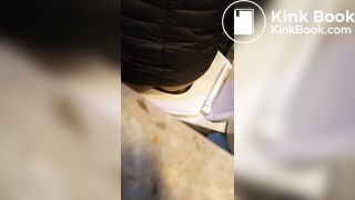 Ebony poop - video 17