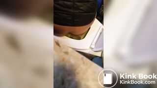 Ebony poop - video 17