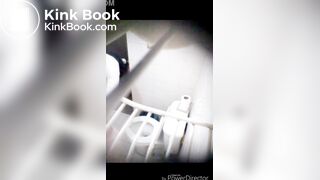 Slim Latina Takes a Dump