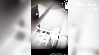 Slim Latina Takes a Dump