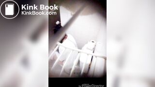 Slim Latina Takes a Dump