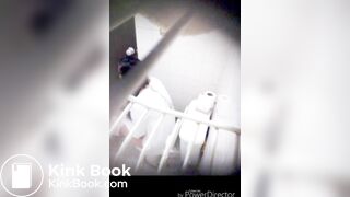 Slim Latina Takes a Dump