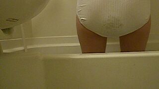 pantypoop in bathroom