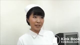 Japanese nurses use patient as toilet slave