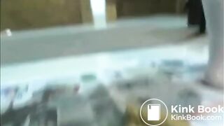 Sexy ebony pooping - video 123