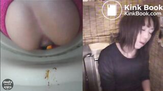 Girl pooping 1106