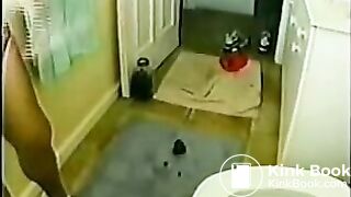 Incredible girl makes poopies and wets her panties