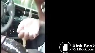 Prostitute barfing on dick