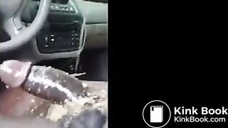 Prostitute barfing on dick