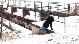 Foxy accidentally poops