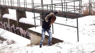 Foxy accidentally poops