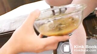 Japanese Girl gets fucked in shit with very nice double riding