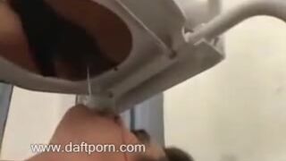 Mistress shitting on slaves mouth