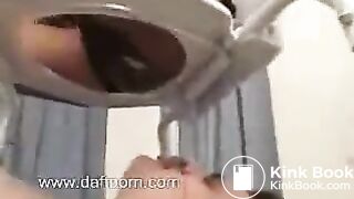 Mistress shitting on slaves mouth
