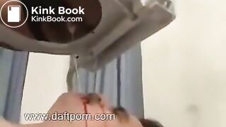 Mistress shitting on slaves mouth