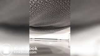 Diarrhea on restaurant spycam (turd visible)