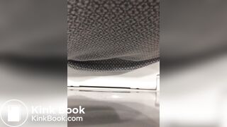 Diarrhea on restaurant spycam (turd visible)