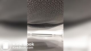 Diarrhea on restaurant spycam (turd visible)