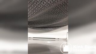 Diarrhea on restaurant spycam (turd visible)