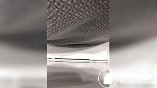 Diarrhea on restaurant spycam (turd visible)