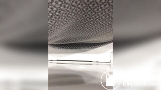 Diarrhea on restaurant spycam (turd visible)