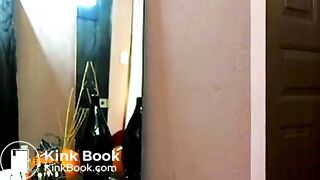 Panty jeans short pooping