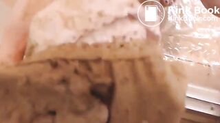 Cute girl, nice load