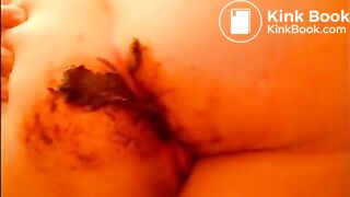 Hot woman reveals what's inside her DIAPER